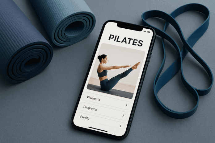 20250506_0948_Pilates App Display_simple_compose_01jtj8y3qnf8j80qc7gxdqfq14